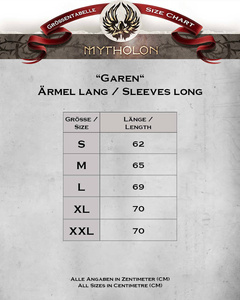 Garen sleeves long brown - długie rękawy