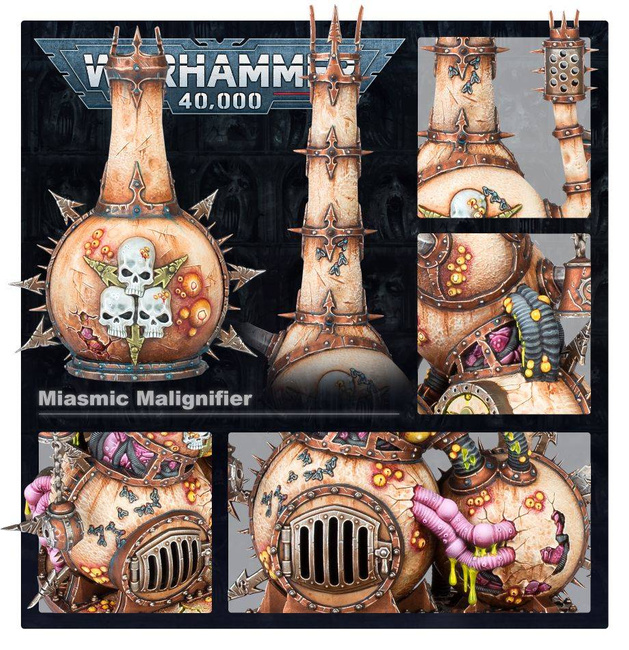 Warhammer 40000: Death Guard Miasmic Malignifier