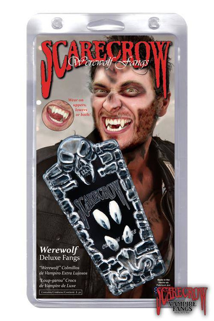 ScareCrow Werewolf Fangs - Chrome