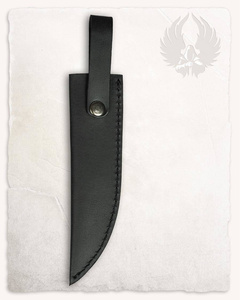 Ranald Knife Leather Sheath Black - pochwa na nóż