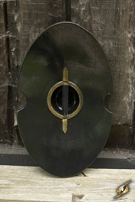 Elliptical Shield Black