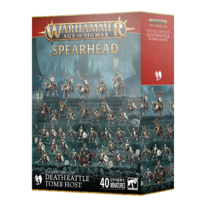 Age of Sigmar: Spearhead Soulblight Gravelords Deathrattle Tomb Host [40 modeli]