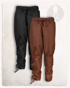 Wicky Trousers Brown (junior) - płócienne spodnie