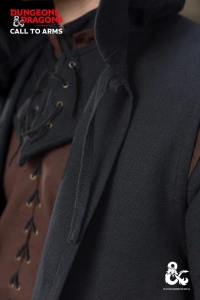 Dungeons & Dragons - Ranger Coat - Black - bawełniana opończa
