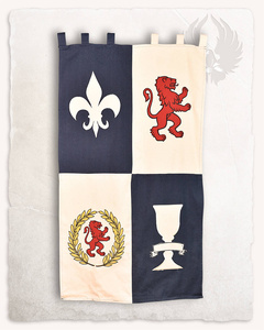 Fleur-de-lis Patch - Black