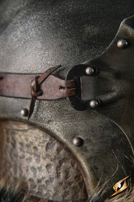 Raider Helmet - Epic Dark/Rust Patina