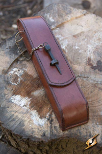 Cutlery W. Leather Hanger - Brown