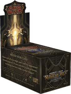 Flesh and Blood TCG: Mastery Pack - Guardian Booster Display