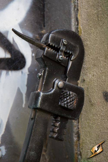 Spiked Monkey Wrench - 50 cm - Blue