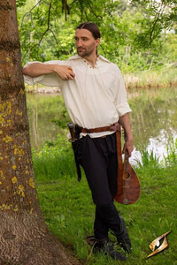 Single Hose - Black - Cotton