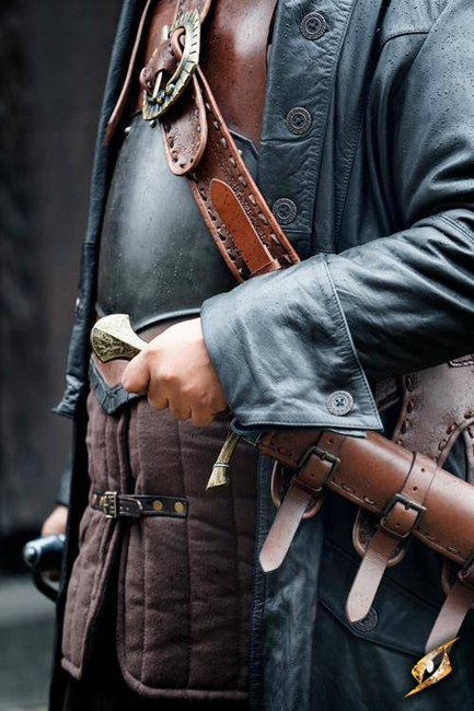 Coat Hellsing - Leather - Black