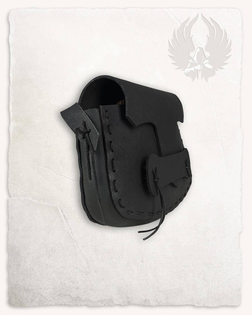 Meera Shoulder Bag Black - skórzana torba na ramię