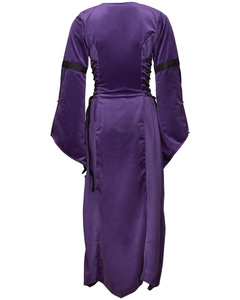 Antaris Dress Velvet - Purple - aksamitna suknia