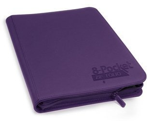 16-Pocket ZipFolio XenoSkin Purple