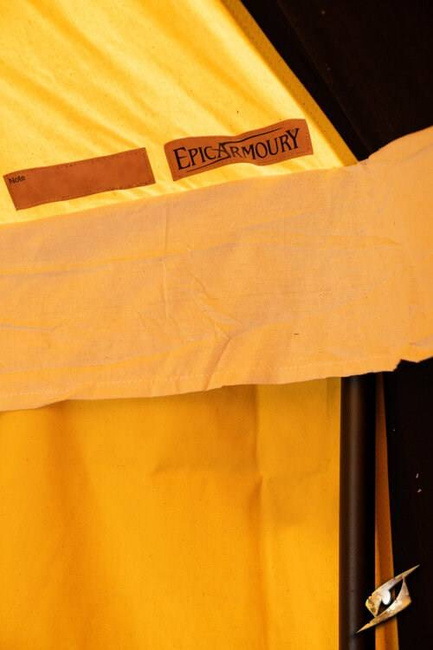 Marquee Tent - 5x8m - Epic Black/Fire Yellow