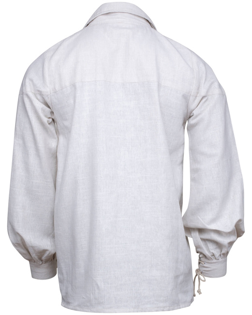 Sawyer shirt linen - White - koszula łniana