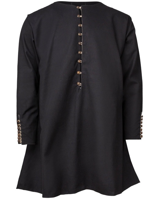 Rafael Tunic Canvas - Black - płócienna tunika