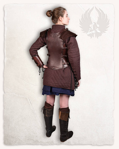 Artemis Spaulders - Brown