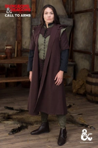 Dungeons & Dragons - Ranger Coat - Brown - bawełniana opończa