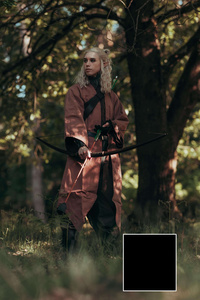 Arantir robe - Black - bawełniany płaszcz