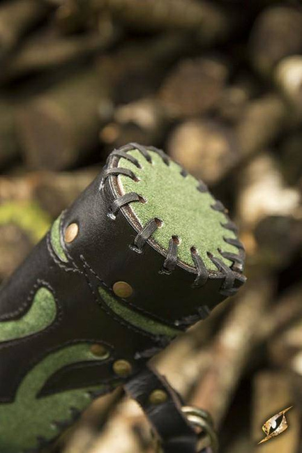 Quiver Ranger Black/Green - Kołczan do strzał larpowych