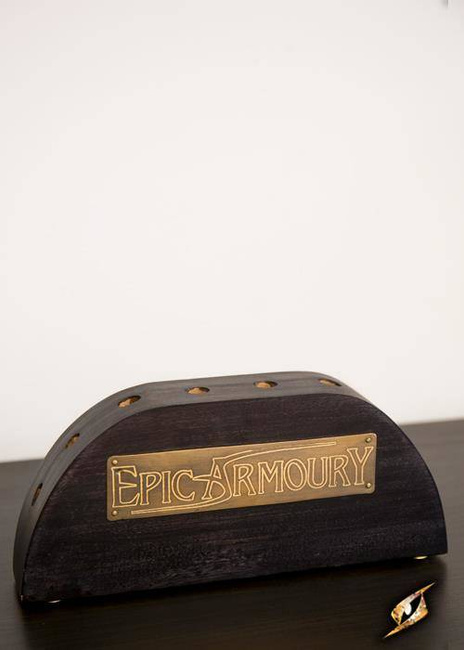 Wand Stand - Wood - Dark Brown