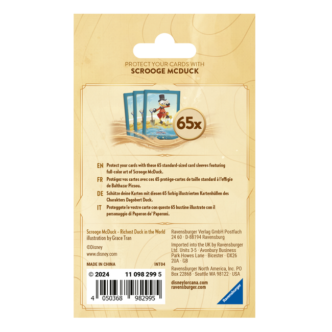 Koszulki Disney Lorcana Scrooge McDuck (65szt) Into the Inklands