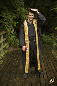 Magician Robe - Black/Gold
