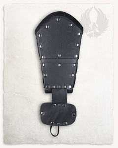 Quintus Bracers Upper Leather - Black