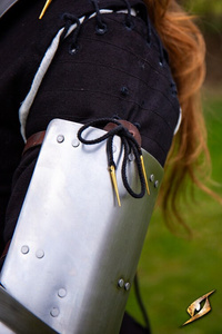Landsknecht Vambraces - Steel - ręce landsknechta