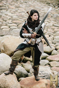 Bastard Sword Gold - 96 cm