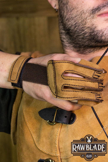 Archery Glove Kane - Light Brown