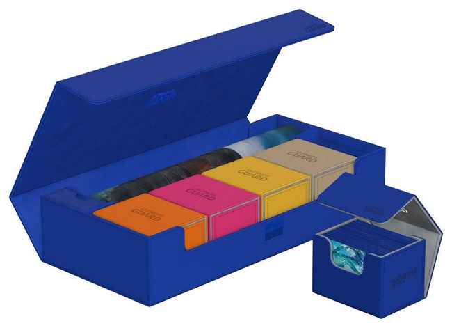 Ultimate Guard Superhive 550+ XenoSkin Monocolor Blue (niebieski)