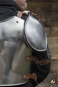 Soldier Shoulders - Polished Steel