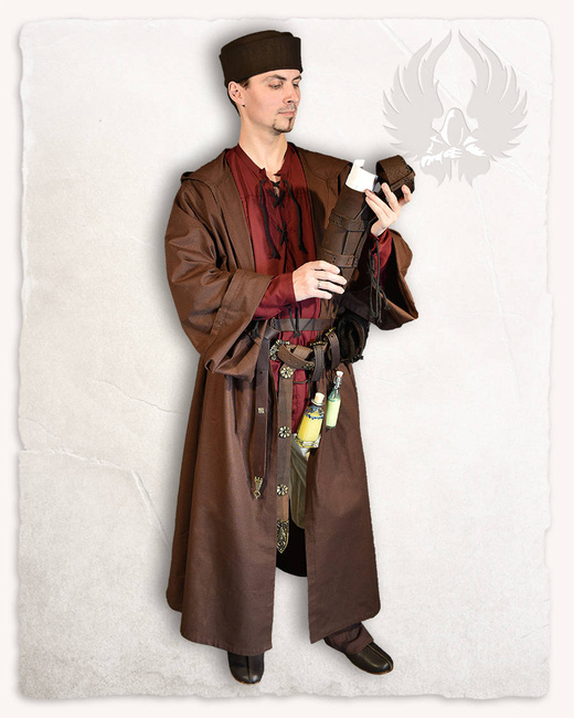 Louis Scroll Pouch - Black