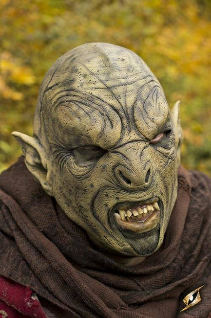 Carnal Orc - Brown / maska lateksowa Ork