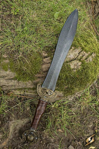 Celtic Leaf Sword - 60 cm