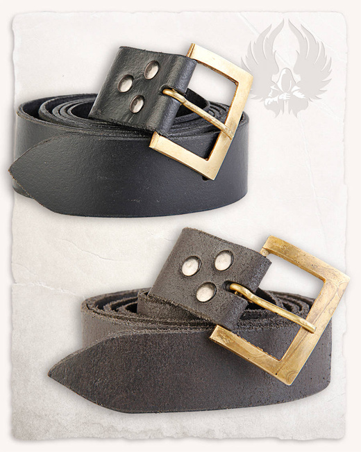 Adolar belt brown - skórzany pas