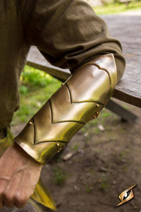 Illumine Bracers - Brass