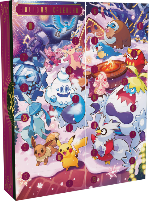 Pokémon TCG: Holiday Calendar (2025) Kalendarz Adwentowy