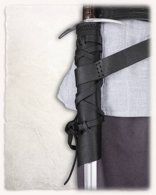 Louis Sword Belt - Black