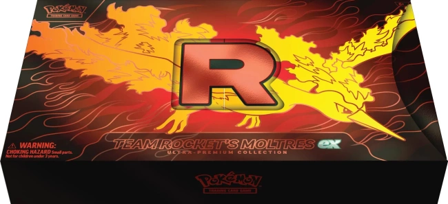 Pokémon TCG: Team Rocket’s Moltres ex Ultra‑Premium Collection