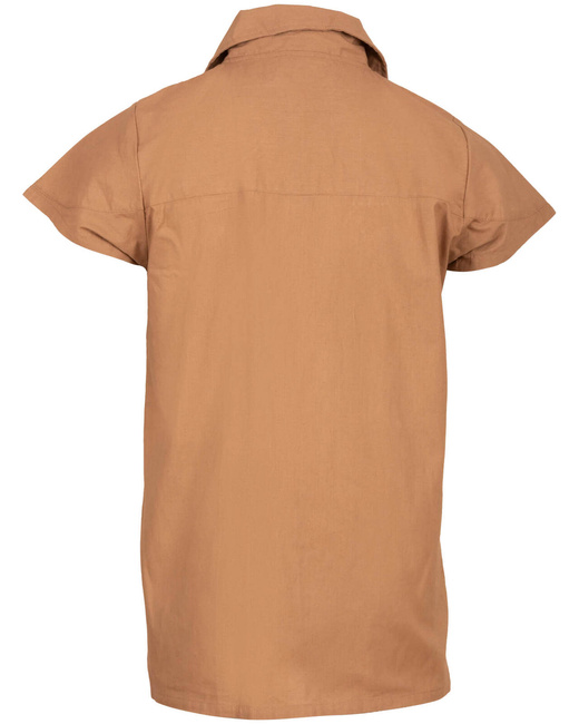 Sawyer shirt short sleeve - Sand - koszula bawełniana