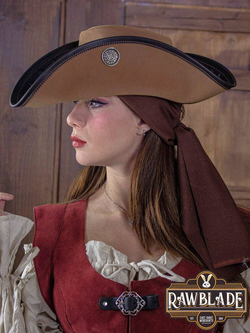 Three Doublons Tricorne - Light Brown