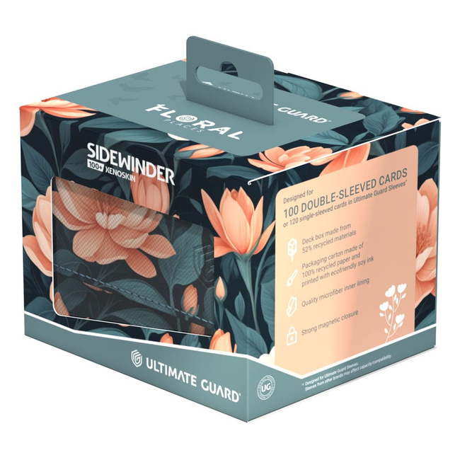 Ultimate Guard Sidewinder 100+ Xenoskin "Floral Places" - Quiet Glen