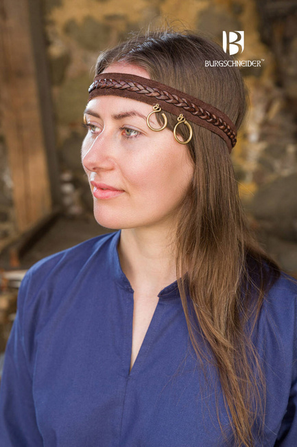 Rus Dress Marzena - Dark Blue - sukienka bawełniana