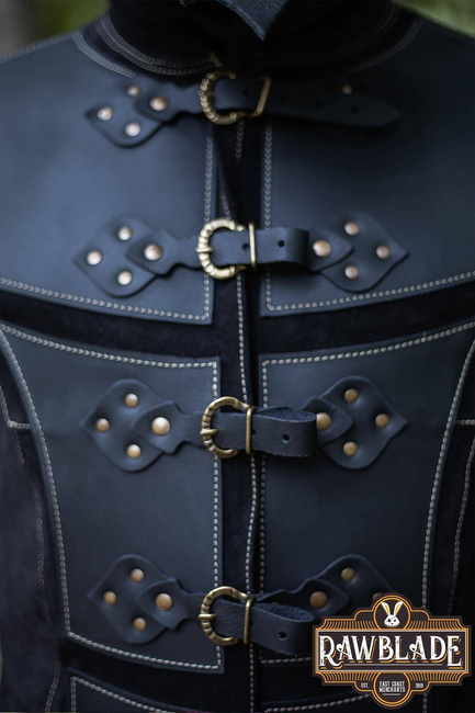 Jittu Jan Armoured Jerkin - Black