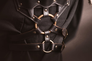 Thigh Holder for Iwashi Kunai - Black