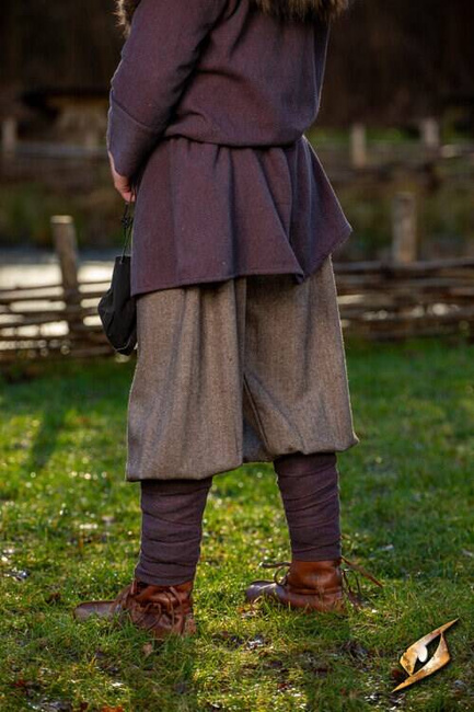 Pants Ull Rus - Ash Brown - spodnie rusińskie