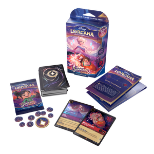 Disney Lorcana: Shimmering Skies Starter Deck Ruby and Amethyst